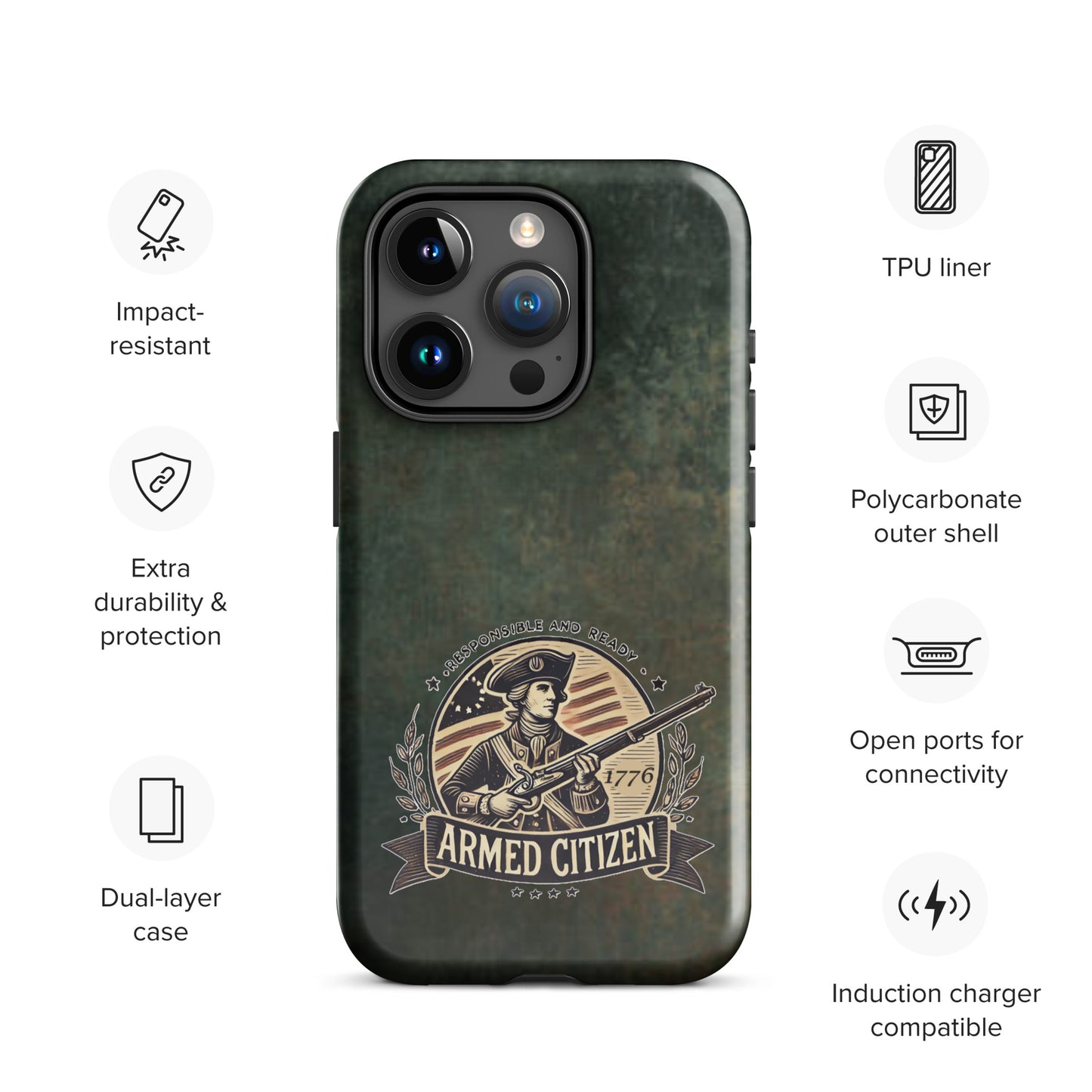 Armed Citizen® Tough Case for iPhone®