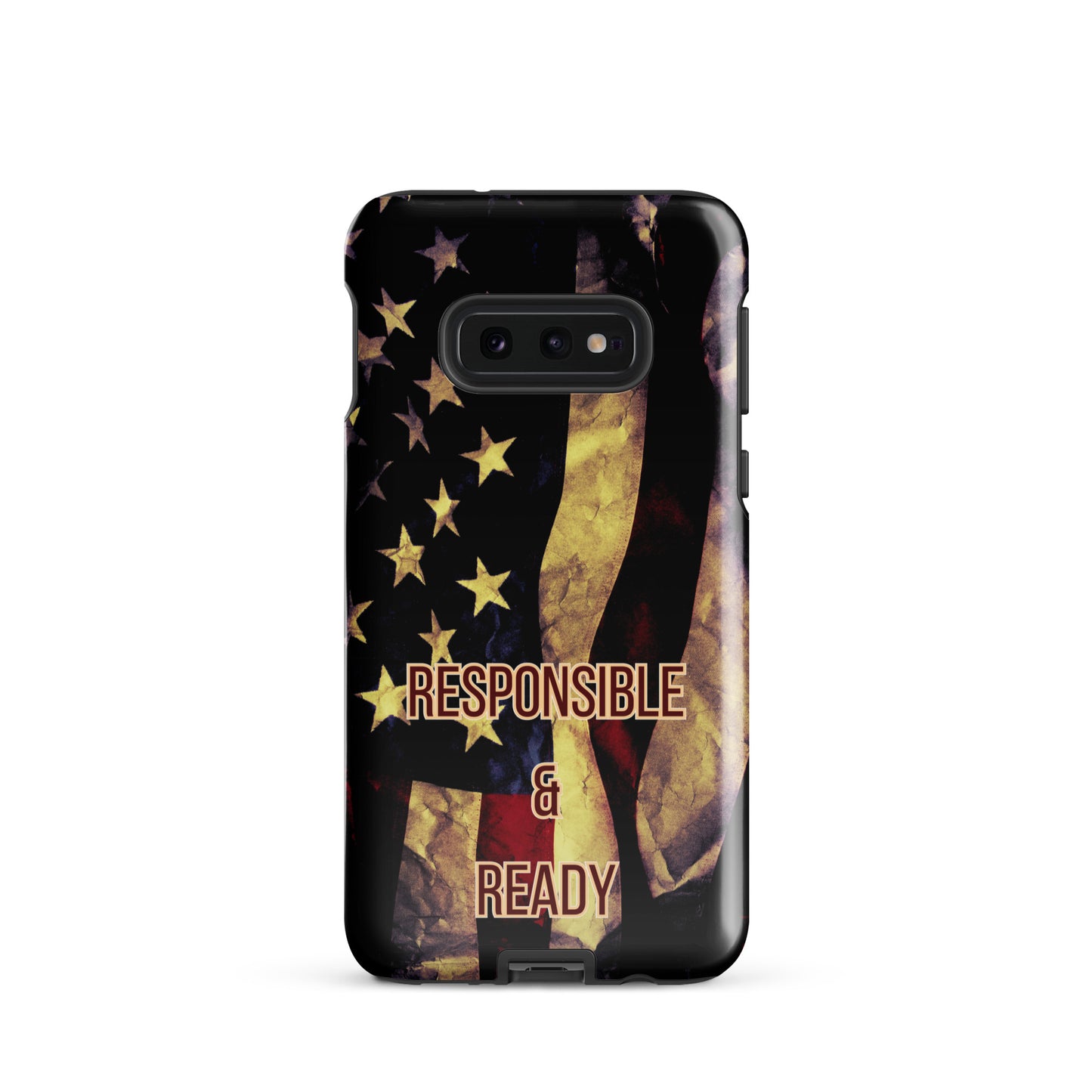 Armed Citizen® Dark American Flag Tough case for Samsung®