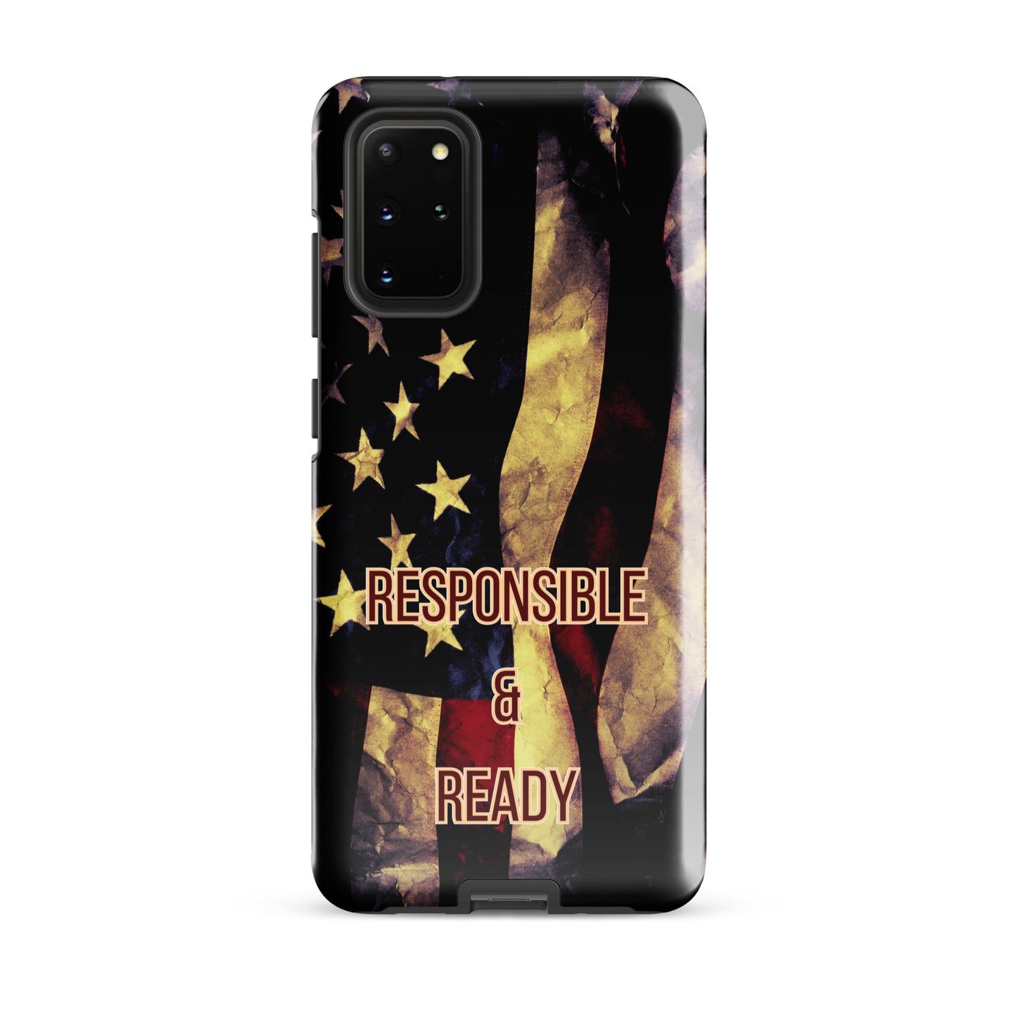 Armed Citizen® Dark American Flag Tough case for Samsung®