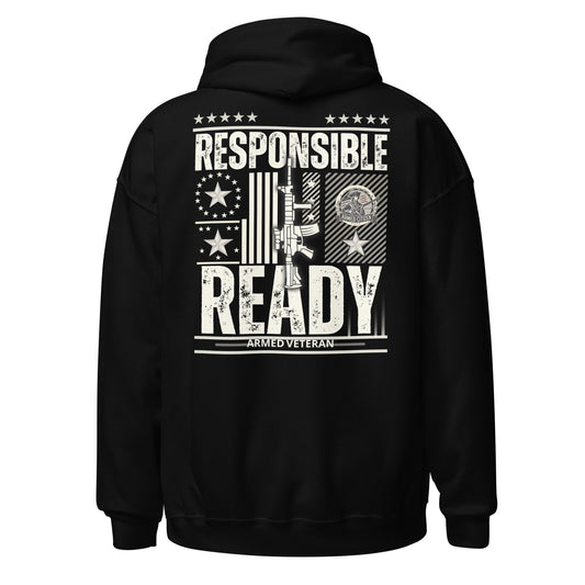 Armed Veteran® "Responsible and Ready" Hoodie