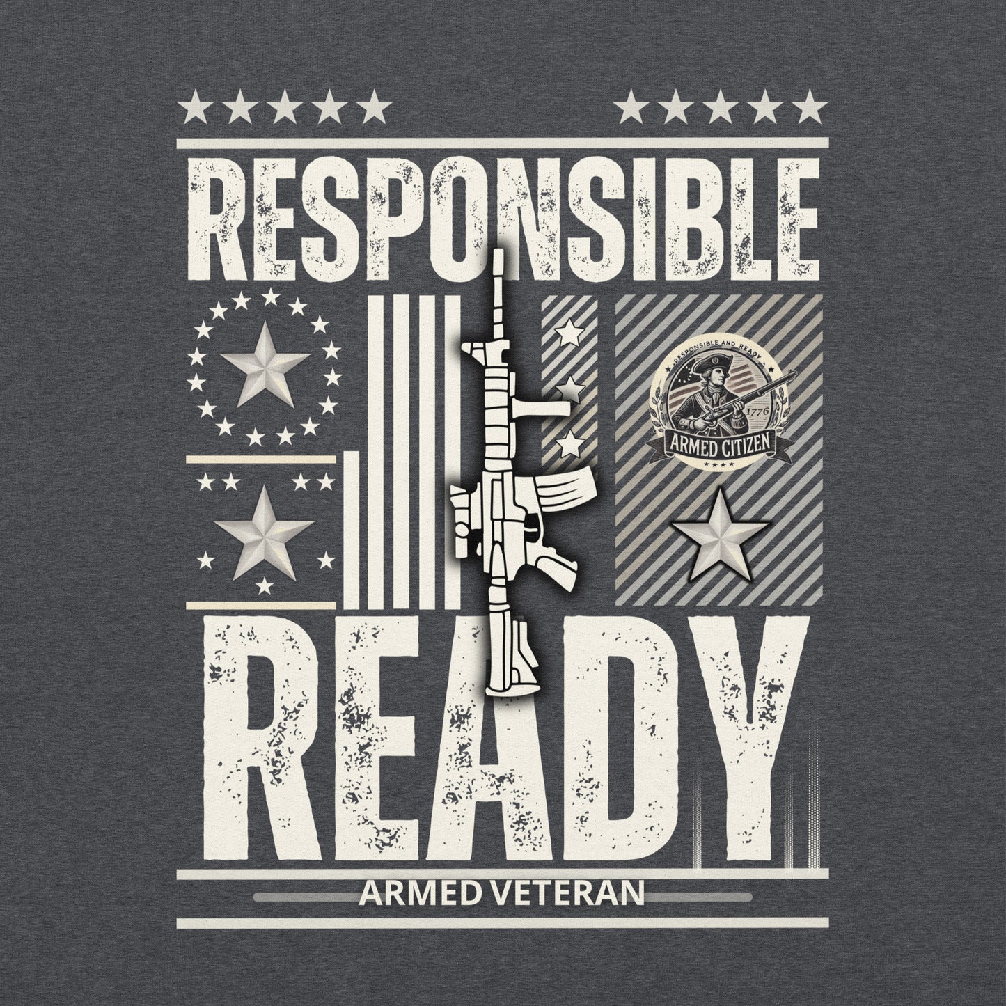 Armed Veteran™ "Responsible and Ready" Hoodie