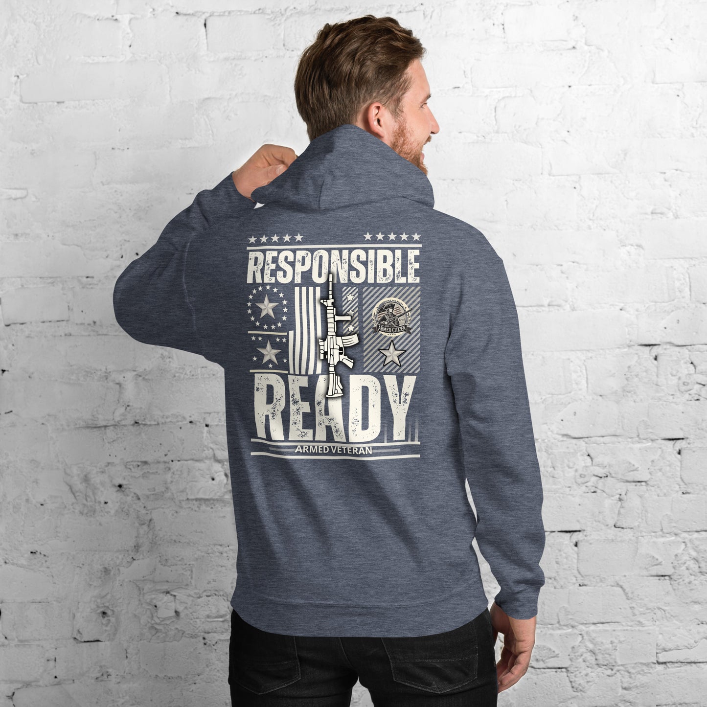 Armed Veteran™ "Responsible and Ready" Hoodie