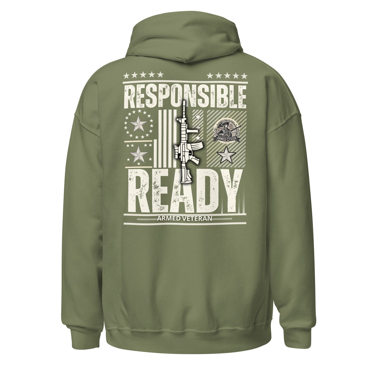 Armed Veteran™ "Responsible and Ready" Hoodie