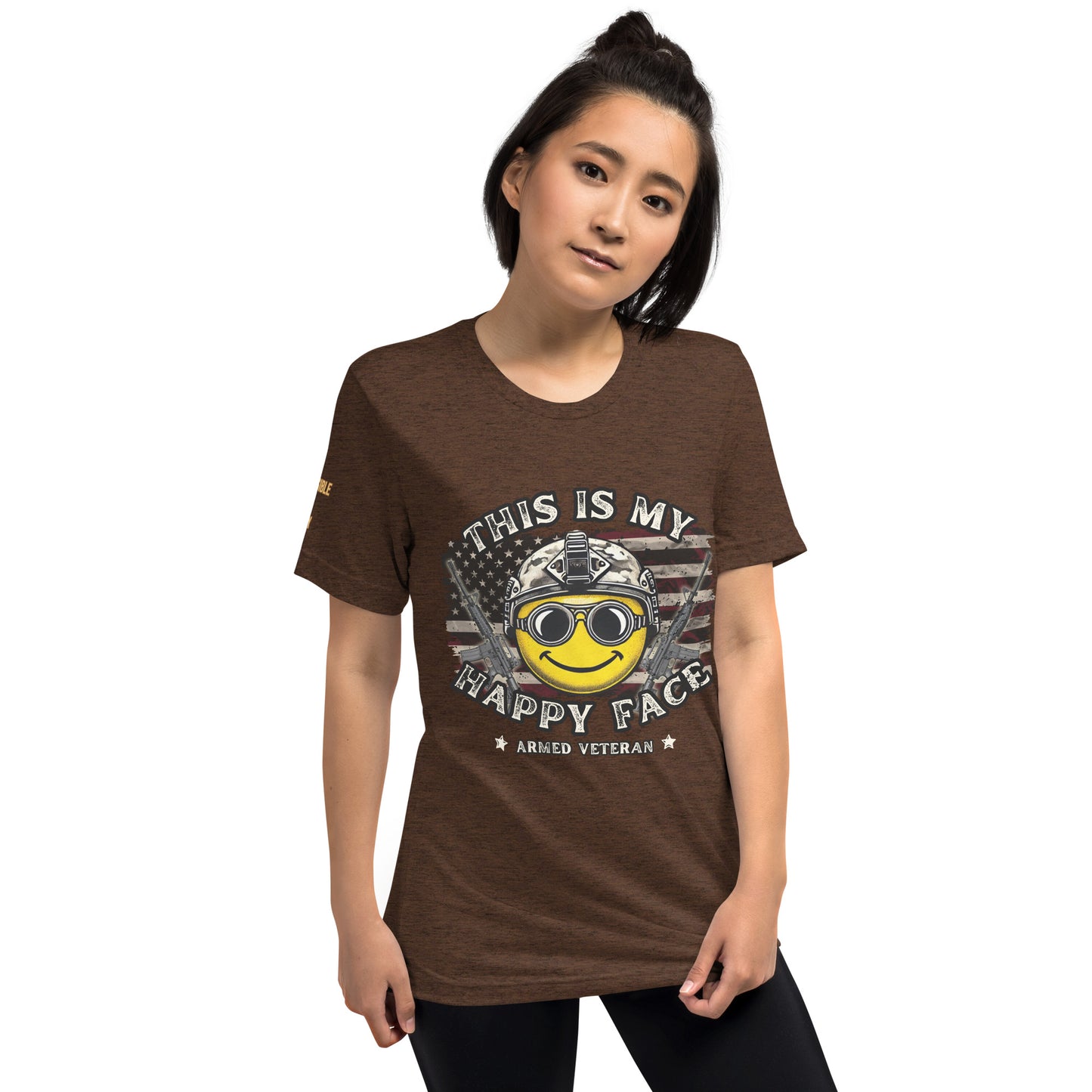 Armed Veteran™ "This is my Happy Face" T-shirt