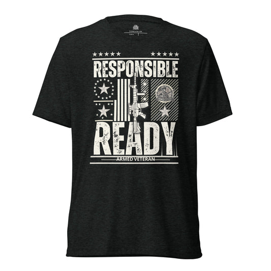 Armed Veteran® "Responsible and Ready" t-shirt