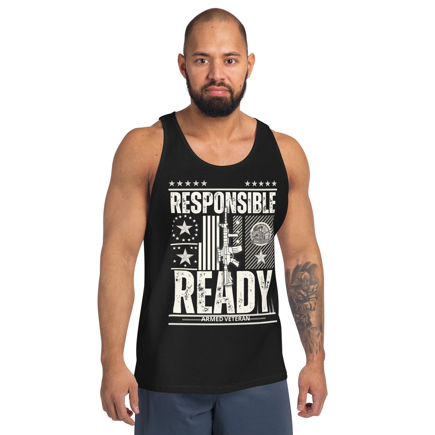 Armed Veteran™ "Responsible and Ready" Tank Top