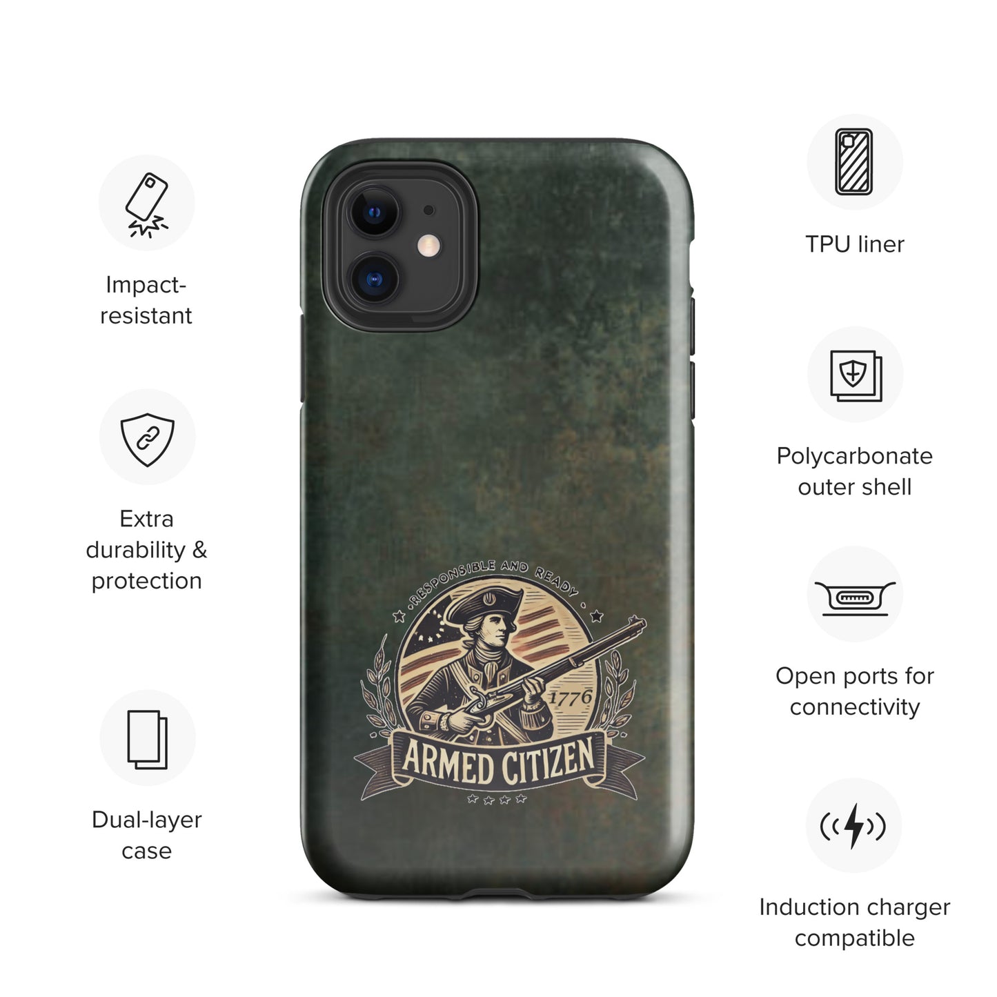 Armed Citizen™ Tough Case for iPhone®