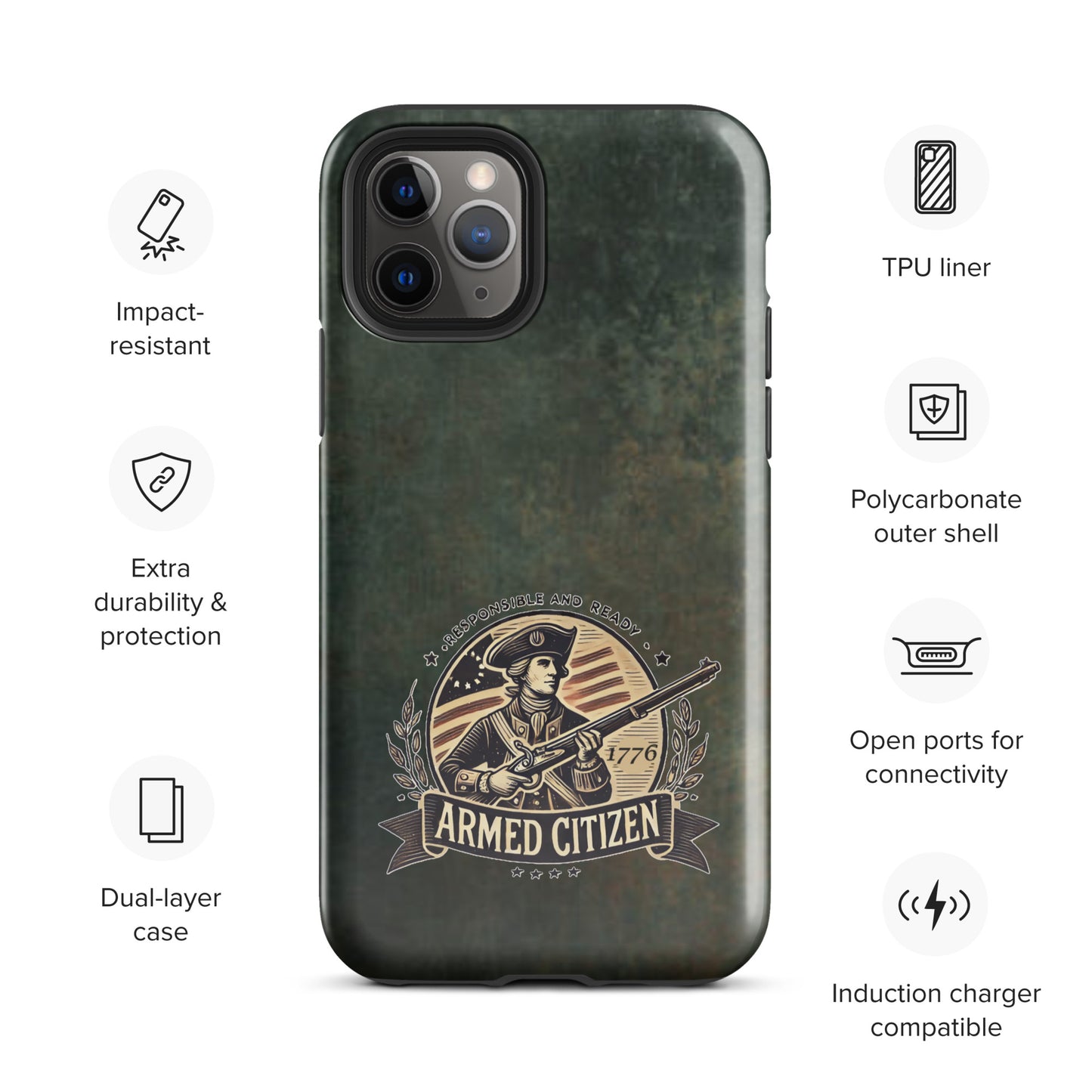 Armed Citizen™ Tough Case for iPhone®