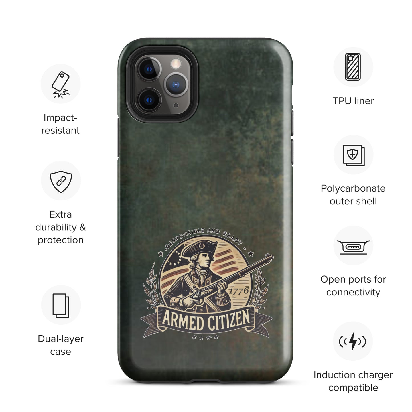 Armed Citizen™ Tough Case for iPhone®