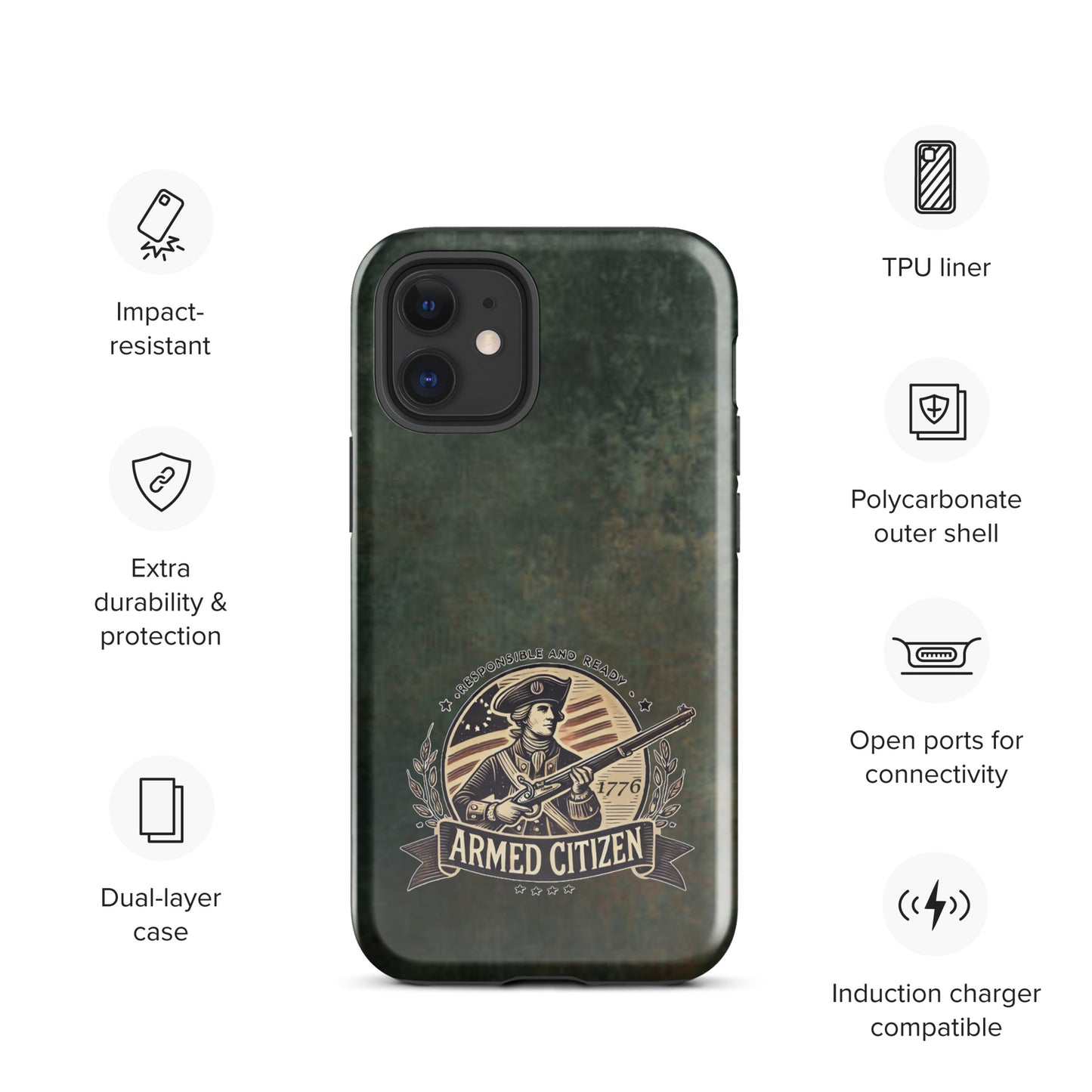 Armed Citizen™ Tough Case for iPhone®