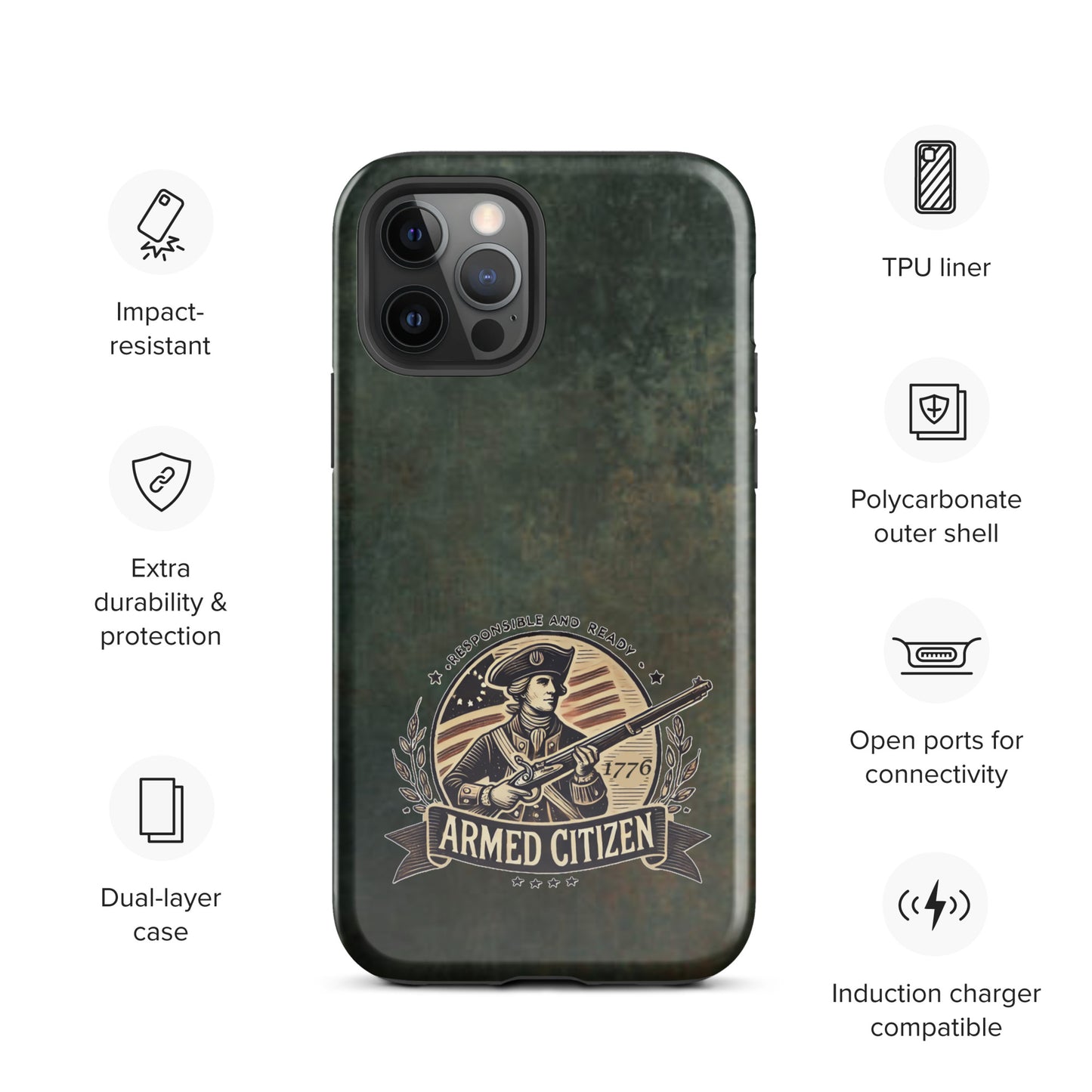 Armed Citizen™ Tough Case for iPhone®