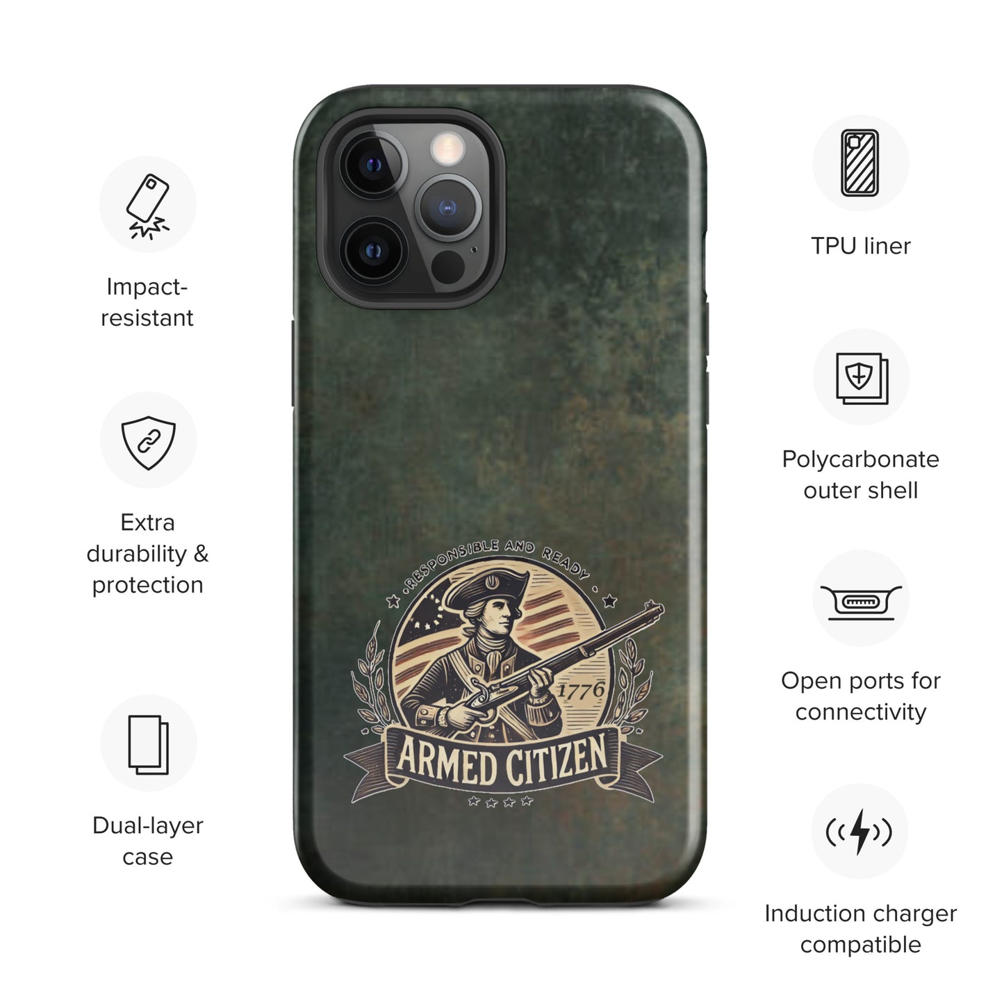 Armed Citizen™ Tough Case for iPhone®