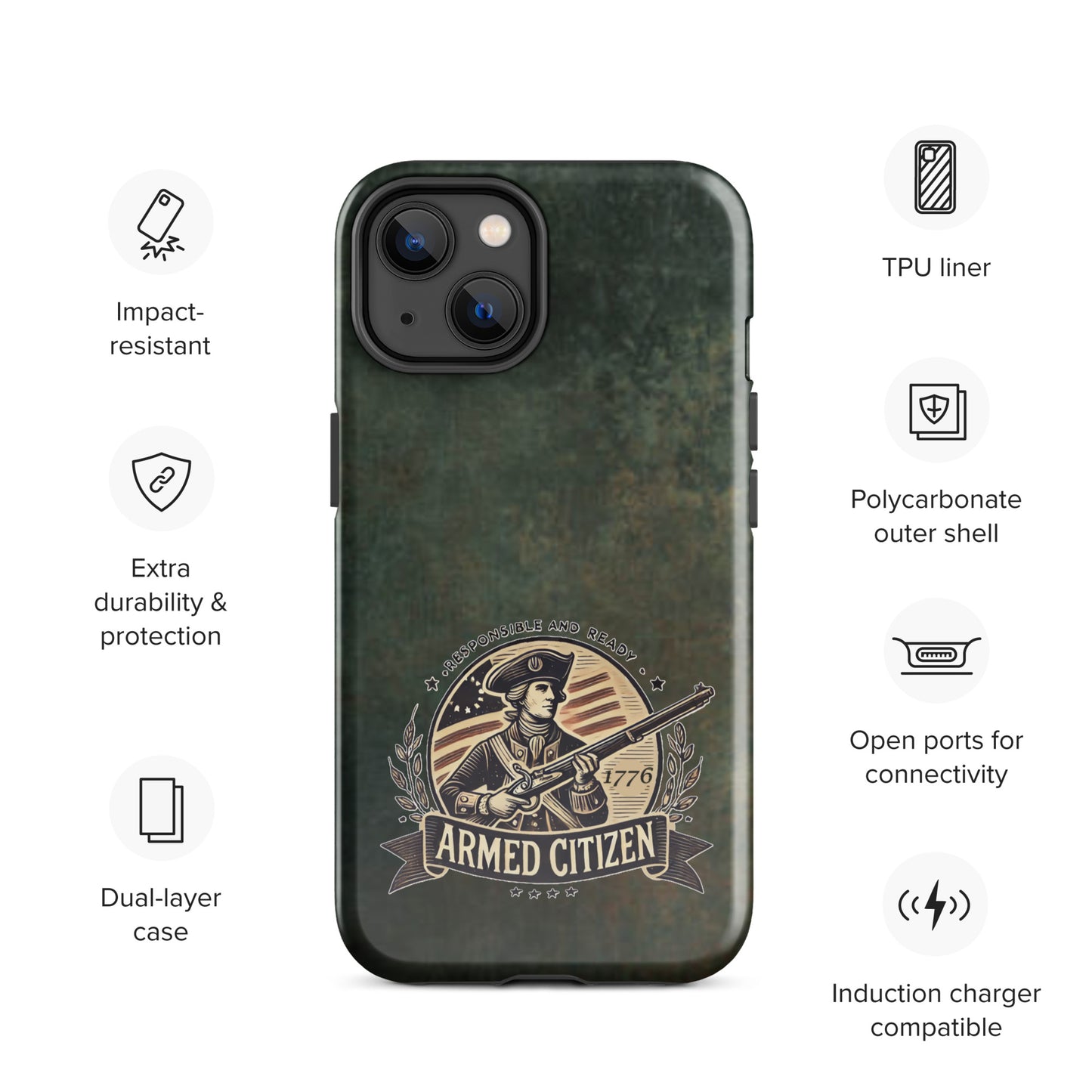 Armed Citizen™ Tough Case for iPhone®