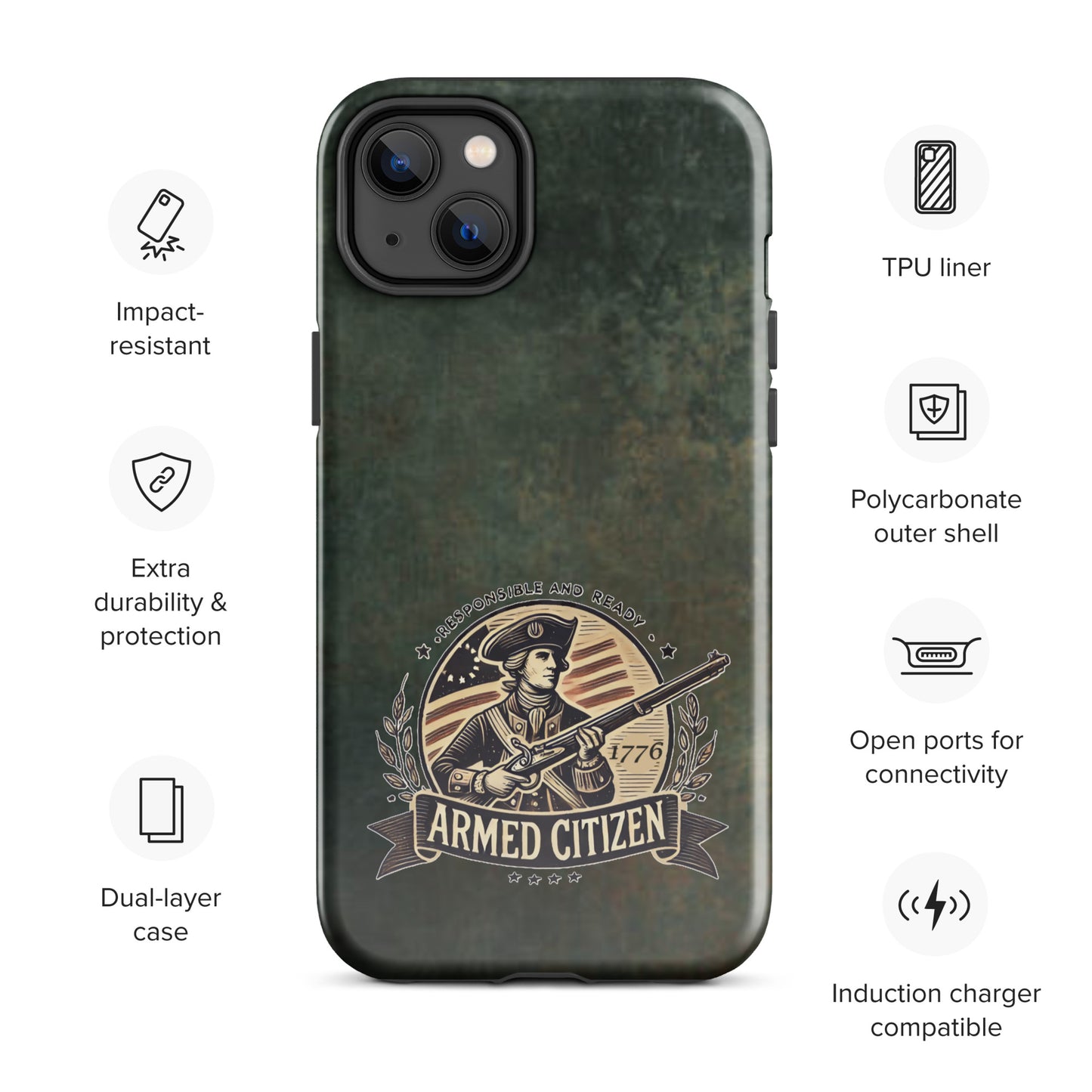 Armed Citizen™ Tough Case for iPhone®