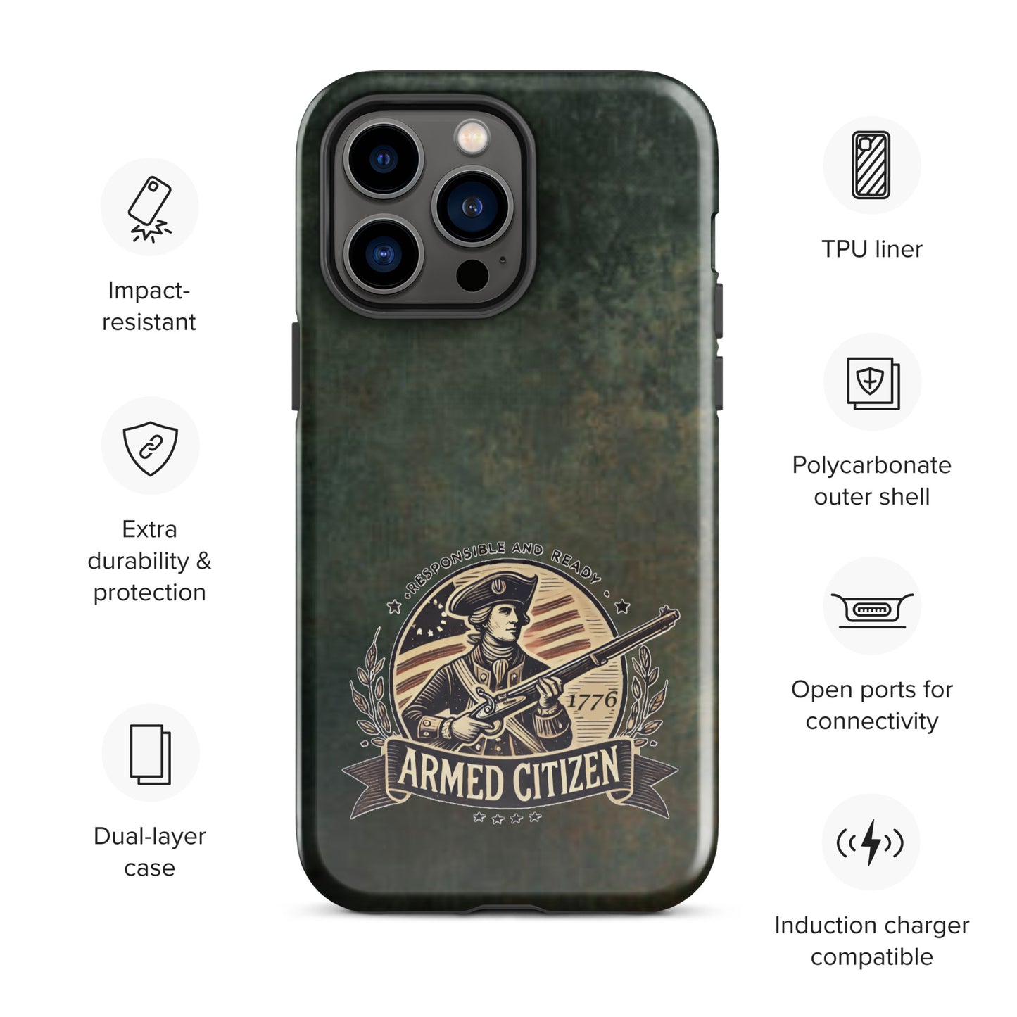 Armed Citizen™ Tough Case for iPhone®