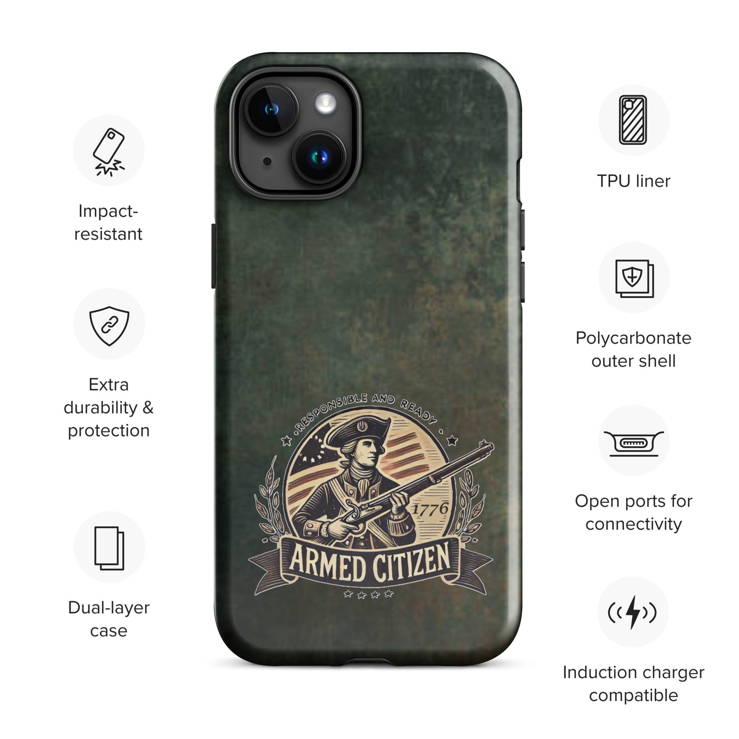 Armed Citizen™ Tough Case for iPhone®