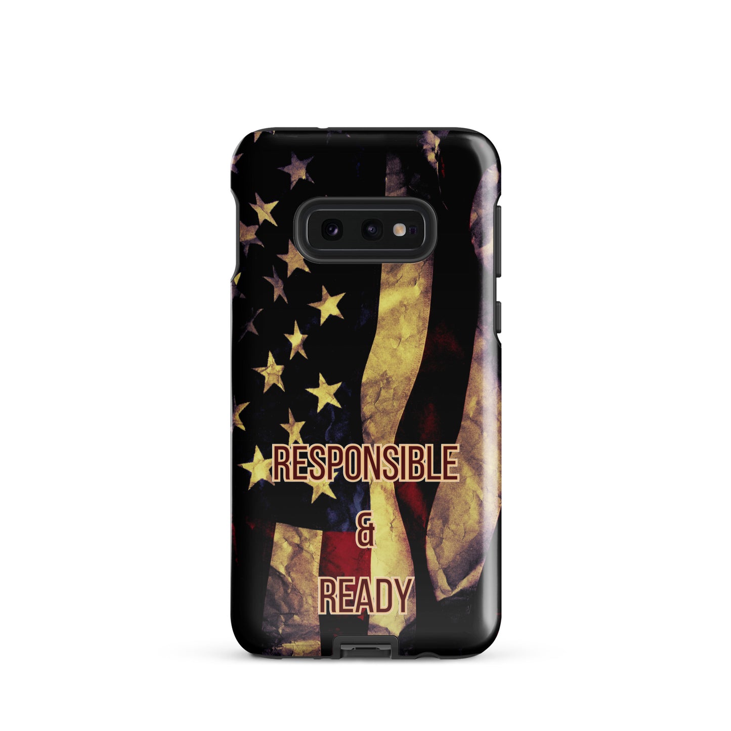 Armed Citizen™ Dark American Flag Tough case for Samsung®