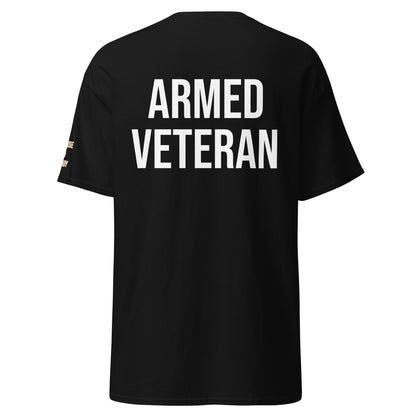 Vigilant & Visible: Armed Veteran™ Short Sleeve T-shirt