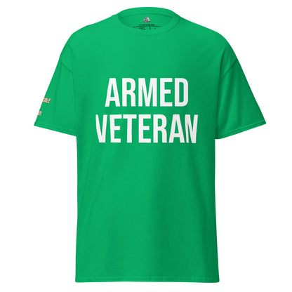 Vigilant & Visible: Armed Veteran™ Short Sleeve T-shirt