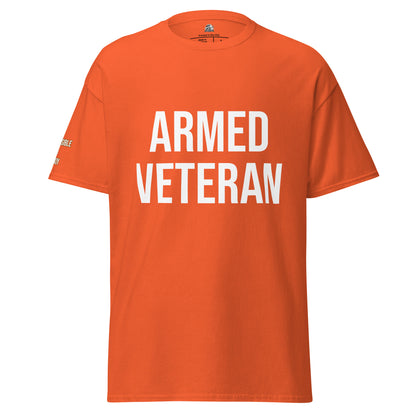 Vigilant & Visible: Armed Veteran™ Short Sleeve T-shirt