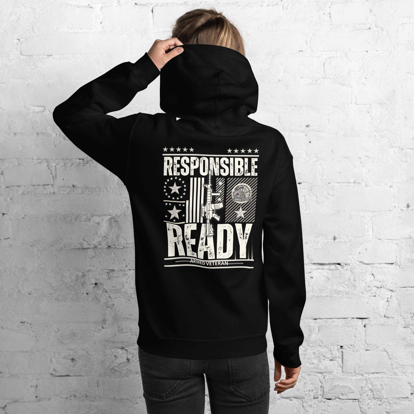 Armed Veteran™ "Responsible and Ready" Hoodie