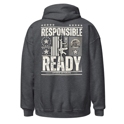 Armed Veteran™ "Responsible and Ready" Hoodie