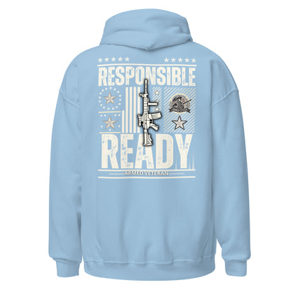Armed Veteran™ "Responsible and Ready" Hoodie