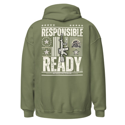 Armed Veteran™ "Responsible and Ready" Hoodie