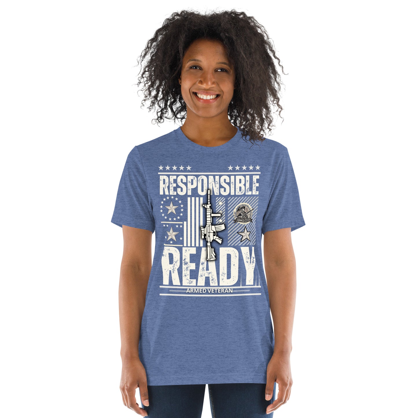 Armed Veteran™ "Responsible and Ready" t-shirt