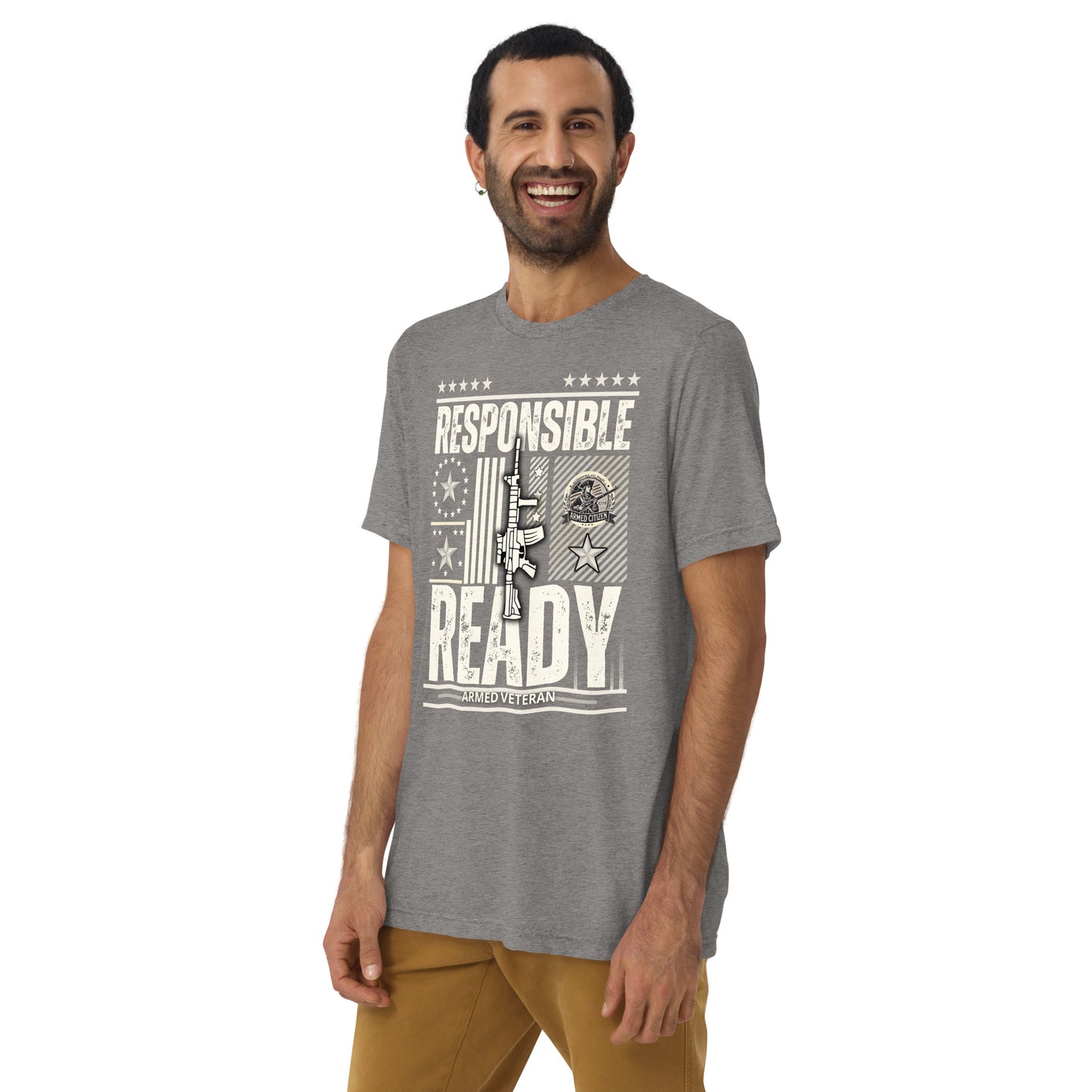 Armed Veteran™ "Responsible and Ready" t-shirt