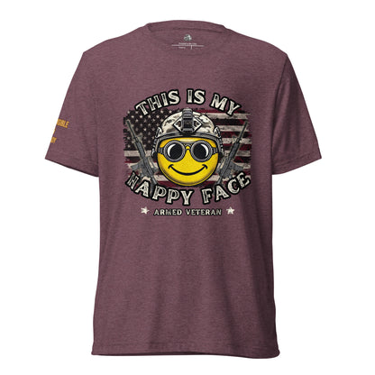 Armed Veteran™ "This is my Happy Face" T-shirt
