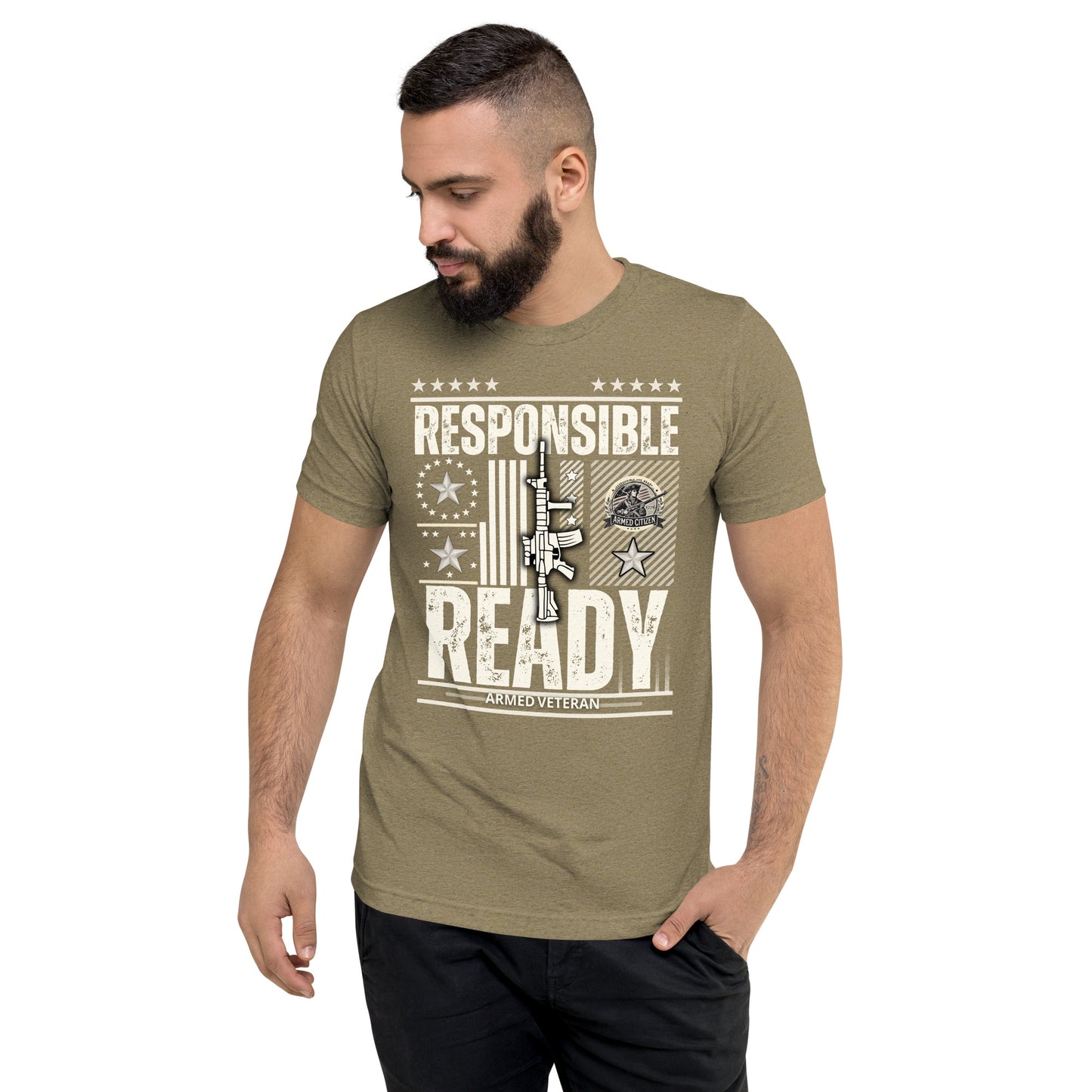 Armed Veteran™ "Responsible and Ready" t-shirt